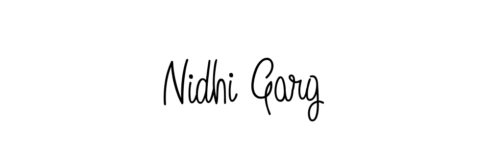 Also we have Nidhi Garg name is the best signature style. Create professional handwritten signature collection using Angelique-Rose-font-FFP autograph style. Nidhi Garg signature style 5 images and pictures png