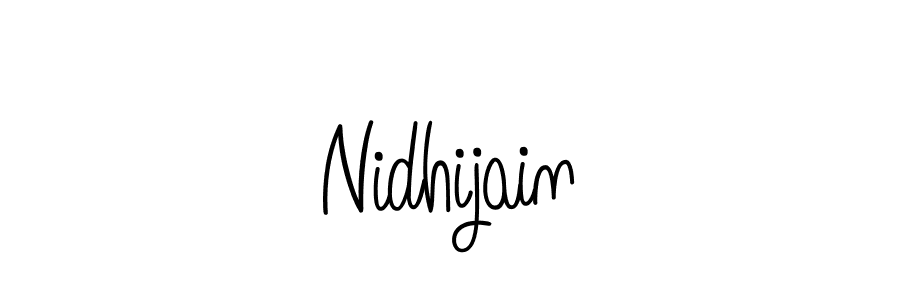 How to Draw Nidhijain signature style? Angelique-Rose-font-FFP is a latest design signature styles for name Nidhijain. Nidhijain signature style 5 images and pictures png