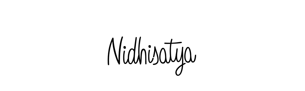 Make a beautiful signature design for name Nidhisatya. Use this online signature maker to create a handwritten signature for free. Nidhisatya signature style 5 images and pictures png