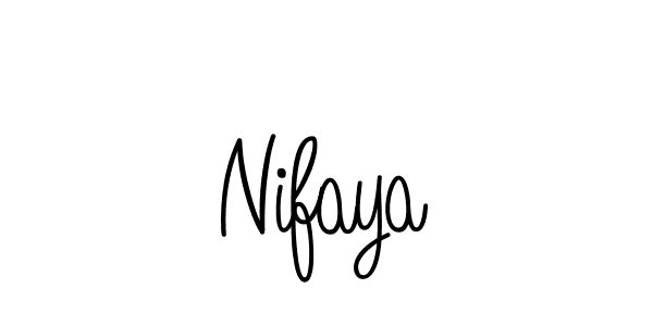 Also we have Nifaya name is the best signature style. Create professional handwritten signature collection using Angelique-Rose-font-FFP autograph style. Nifaya signature style 5 images and pictures png