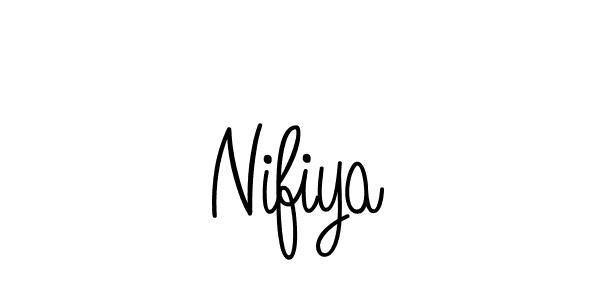 Make a beautiful signature design for name Nifiya. Use this online signature maker to create a handwritten signature for free. Nifiya signature style 5 images and pictures png