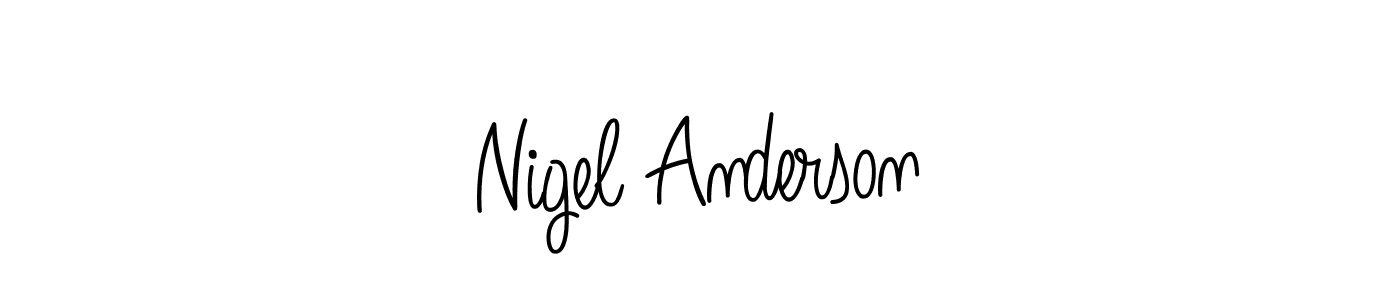 This is the best signature style for the Nigel Anderson name. Also you like these signature font (Angelique-Rose-font-FFP). Mix name signature. Nigel Anderson signature style 5 images and pictures png