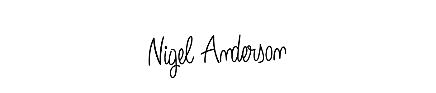 This is the best signature style for the Nigel Anderson name. Also you like these signature font (Angelique-Rose-font-FFP). Mix name signature. Nigel Anderson signature style 5 images and pictures png