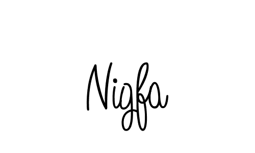 Similarly Angelique-Rose-font-FFP is the best handwritten signature design. Signature creator online .You can use it as an online autograph creator for name Nigfa. Nigfa signature style 5 images and pictures png