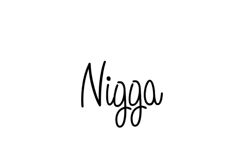 Use a signature maker to create a handwritten signature online. With this signature software, you can design (Angelique-Rose-font-FFP) your own signature for name Nigga. Nigga signature style 5 images and pictures png