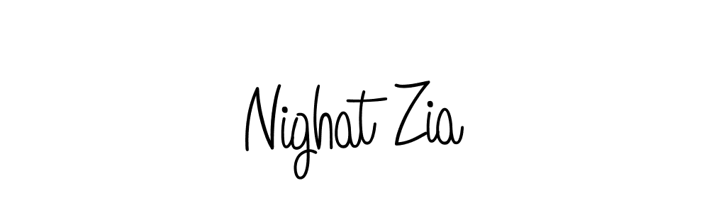 How to Draw Nighat Zia signature style? Angelique-Rose-font-FFP is a latest design signature styles for name Nighat Zia. Nighat Zia signature style 5 images and pictures png