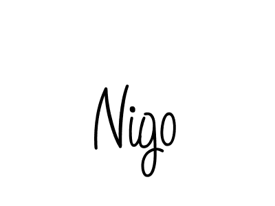 Create a beautiful signature design for name Nigo. With this signature (Angelique-Rose-font-FFP) fonts, you can make a handwritten signature for free. Nigo signature style 5 images and pictures png