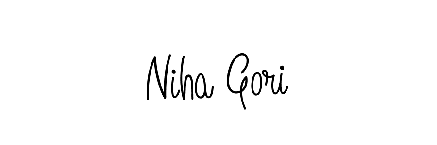 Once you've used our free online signature maker to create your best signature Angelique-Rose-font-FFP style, it's time to enjoy all of the benefits that Niha Gori name signing documents. Niha Gori signature style 5 images and pictures png