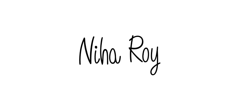 Once you've used our free online signature maker to create your best signature Angelique-Rose-font-FFP style, it's time to enjoy all of the benefits that Niha Roy name signing documents. Niha Roy signature style 5 images and pictures png