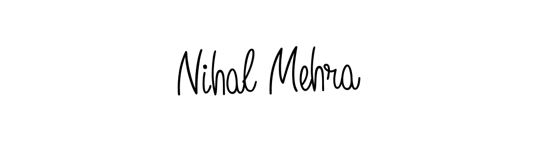 It looks lik you need a new signature style for name Nihal Mehra. Design unique handwritten (Angelique-Rose-font-FFP) signature with our free signature maker in just a few clicks. Nihal Mehra signature style 5 images and pictures png