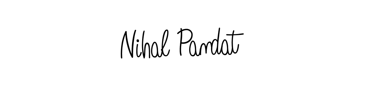 if you are searching for the best signature style for your name Nihal Pandat. so please give up your signature search. here we have designed multiple signature styles  using Angelique-Rose-font-FFP. Nihal Pandat signature style 5 images and pictures png