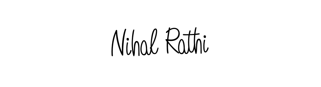 Check out images of Autograph of Nihal Rathi name. Actor Nihal Rathi Signature Style. Angelique-Rose-font-FFP is a professional sign style online. Nihal Rathi signature style 5 images and pictures png