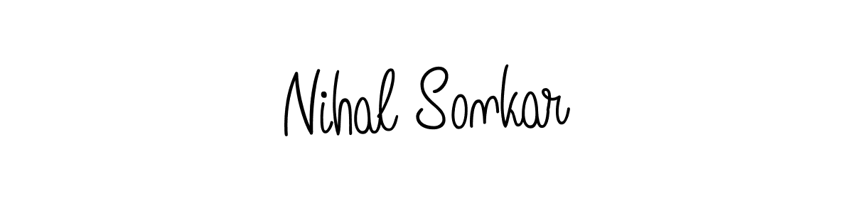 Similarly Angelique-Rose-font-FFP is the best handwritten signature design. Signature creator online .You can use it as an online autograph creator for name Nihal Sonkar. Nihal Sonkar signature style 5 images and pictures png