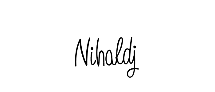 It looks lik you need a new signature style for name Nihaldj. Design unique handwritten (Angelique-Rose-font-FFP) signature with our free signature maker in just a few clicks. Nihaldj signature style 5 images and pictures png