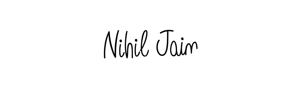 Also You can easily find your signature by using the search form. We will create Nihil Jain name handwritten signature images for you free of cost using Angelique-Rose-font-FFP sign style. Nihil Jain signature style 5 images and pictures png