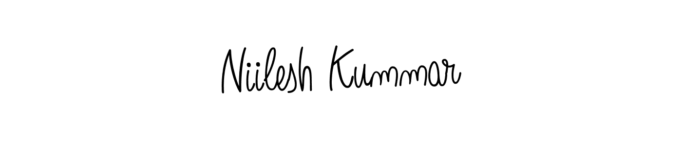 Make a beautiful signature design for name Niilesh Kummar. Use this online signature maker to create a handwritten signature for free. Niilesh Kummar signature style 5 images and pictures png
