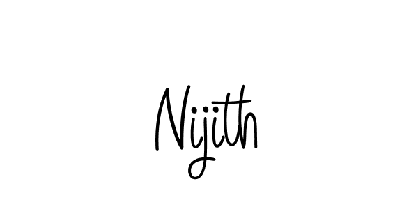 Also You can easily find your signature by using the search form. We will create Nijith name handwritten signature images for you free of cost using Angelique-Rose-font-FFP sign style. Nijith signature style 5 images and pictures png