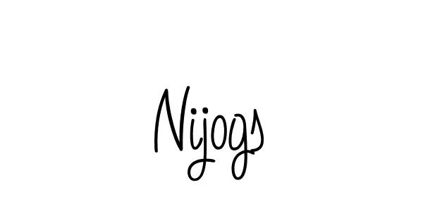 Also we have Nijogs name is the best signature style. Create professional handwritten signature collection using Angelique-Rose-font-FFP autograph style. Nijogs signature style 5 images and pictures png