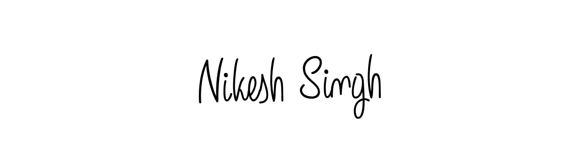 It looks lik you need a new signature style for name Nikesh Singh. Design unique handwritten (Angelique-Rose-font-FFP) signature with our free signature maker in just a few clicks. Nikesh Singh signature style 5 images and pictures png