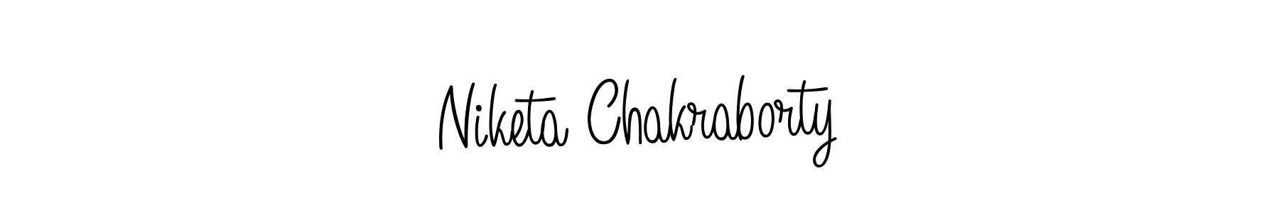 How to make Niketa Chakraborty signature? Angelique-Rose-font-FFP is a professional autograph style. Create handwritten signature for Niketa Chakraborty name. Niketa Chakraborty signature style 5 images and pictures png