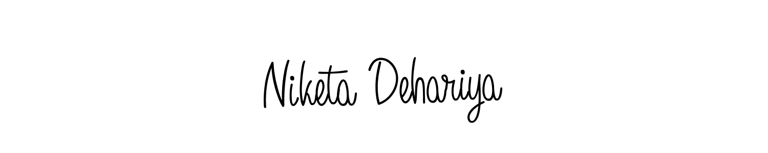 Once you've used our free online signature maker to create your best signature Angelique-Rose-font-FFP style, it's time to enjoy all of the benefits that Niketa Dehariya name signing documents. Niketa Dehariya signature style 5 images and pictures png