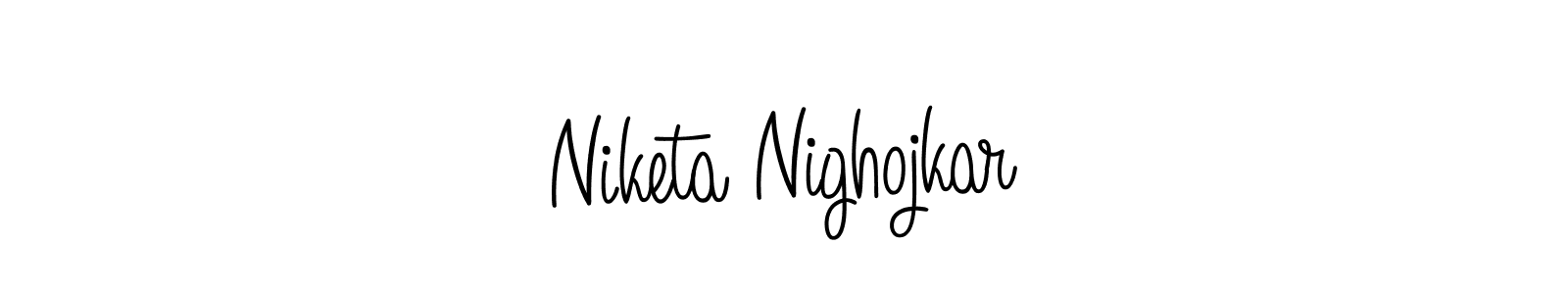 Make a short Niketa Nighojkar signature style. Manage your documents anywhere anytime using Angelique-Rose-font-FFP. Create and add eSignatures, submit forms, share and send files easily. Niketa Nighojkar signature style 5 images and pictures png