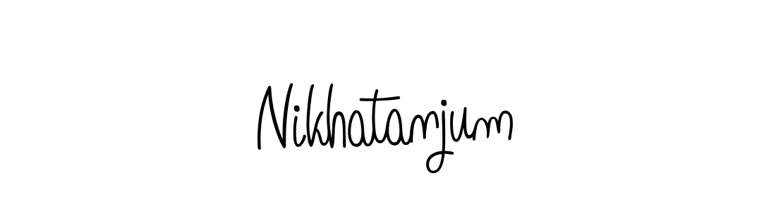 This is the best signature style for the Nikhatanjum name. Also you like these signature font (Angelique-Rose-font-FFP). Mix name signature. Nikhatanjum signature style 5 images and pictures png