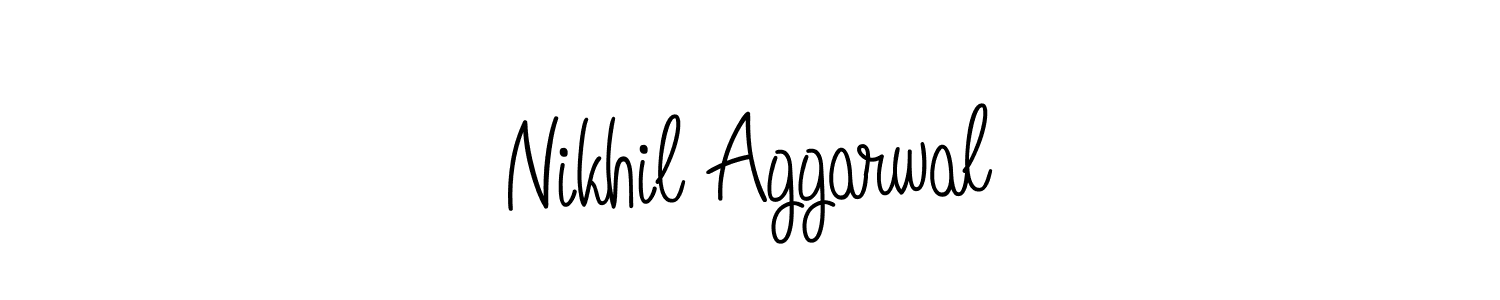 Angelique-Rose-font-FFP is a professional signature style that is perfect for those who want to add a touch of class to their signature. It is also a great choice for those who want to make their signature more unique. Get Nikhil Aggarwal name to fancy signature for free. Nikhil Aggarwal signature style 5 images and pictures png