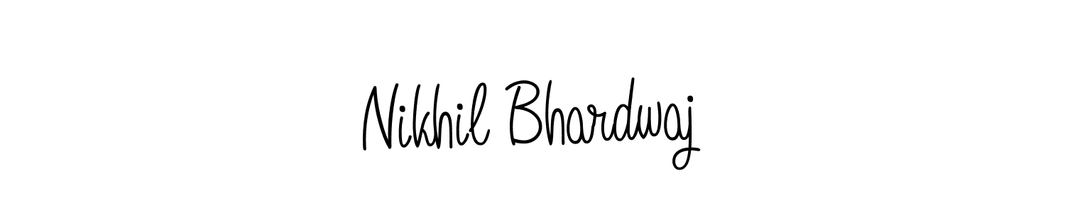 How to Draw Nikhil Bhardwaj signature style? Angelique-Rose-font-FFP is a latest design signature styles for name Nikhil Bhardwaj. Nikhil Bhardwaj signature style 5 images and pictures png
