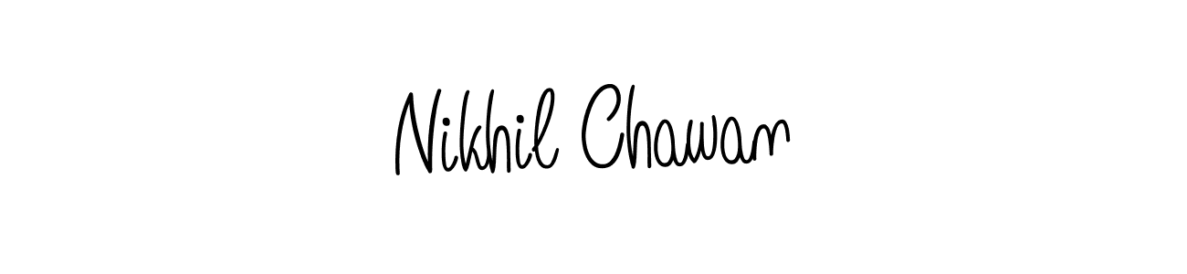 How to make Nikhil Chawan signature? Angelique-Rose-font-FFP is a professional autograph style. Create handwritten signature for Nikhil Chawan name. Nikhil Chawan signature style 5 images and pictures png