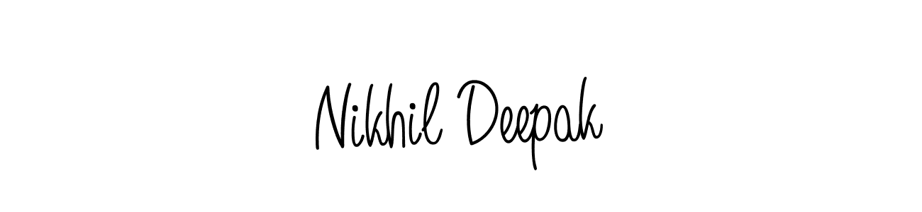 You can use this online signature creator to create a handwritten signature for the name Nikhil Deepak. This is the best online autograph maker. Nikhil Deepak signature style 5 images and pictures png