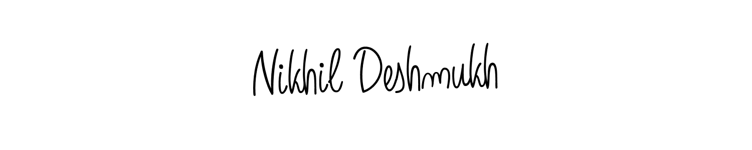 You can use this online signature creator to create a handwritten signature for the name Nikhil Deshmukh. This is the best online autograph maker. Nikhil Deshmukh signature style 5 images and pictures png