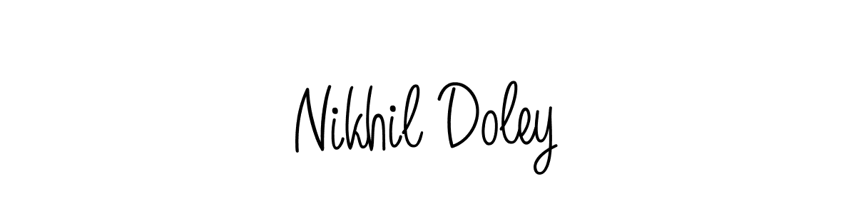 Also we have Nikhil Doley name is the best signature style. Create professional handwritten signature collection using Angelique-Rose-font-FFP autograph style. Nikhil Doley signature style 5 images and pictures png