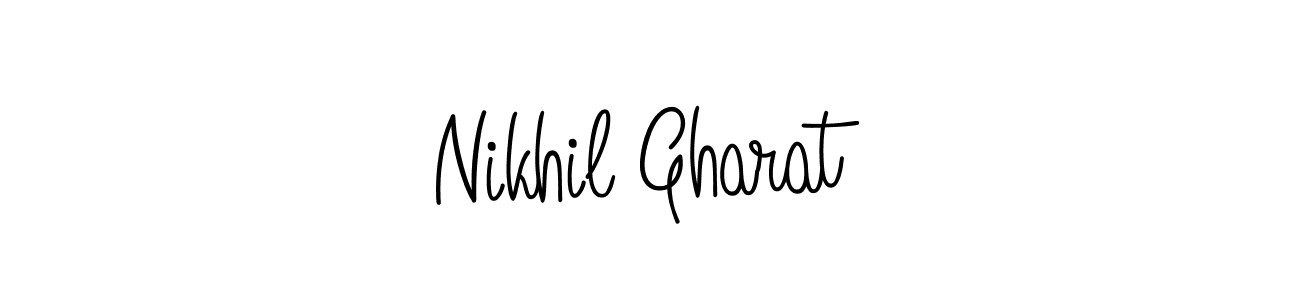 Also You can easily find your signature by using the search form. We will create Nikhil Gharat name handwritten signature images for you free of cost using Angelique-Rose-font-FFP sign style. Nikhil Gharat signature style 5 images and pictures png