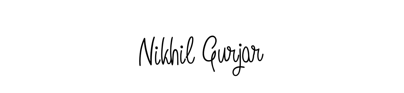 Once you've used our free online signature maker to create your best signature Angelique-Rose-font-FFP style, it's time to enjoy all of the benefits that Nikhil Gurjar name signing documents. Nikhil Gurjar signature style 5 images and pictures png