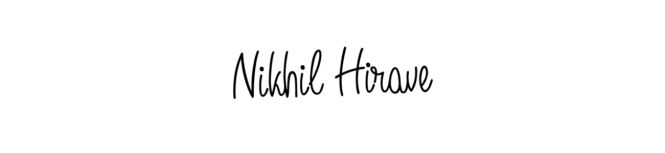 Also You can easily find your signature by using the search form. We will create Nikhil Hirave name handwritten signature images for you free of cost using Angelique-Rose-font-FFP sign style. Nikhil Hirave signature style 5 images and pictures png