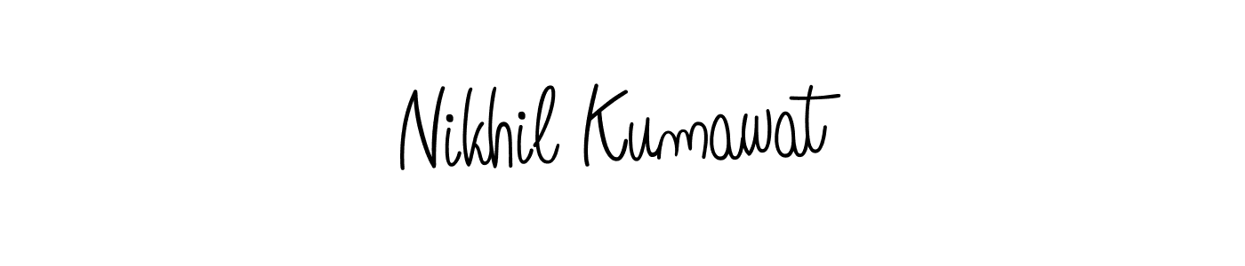 Similarly Angelique-Rose-font-FFP is the best handwritten signature design. Signature creator online .You can use it as an online autograph creator for name Nikhil Kumawat. Nikhil Kumawat signature style 5 images and pictures png