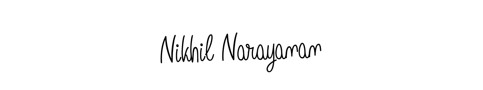 Check out images of Autograph of Nikhil Narayanan name. Actor Nikhil Narayanan Signature Style. Angelique-Rose-font-FFP is a professional sign style online. Nikhil Narayanan signature style 5 images and pictures png
