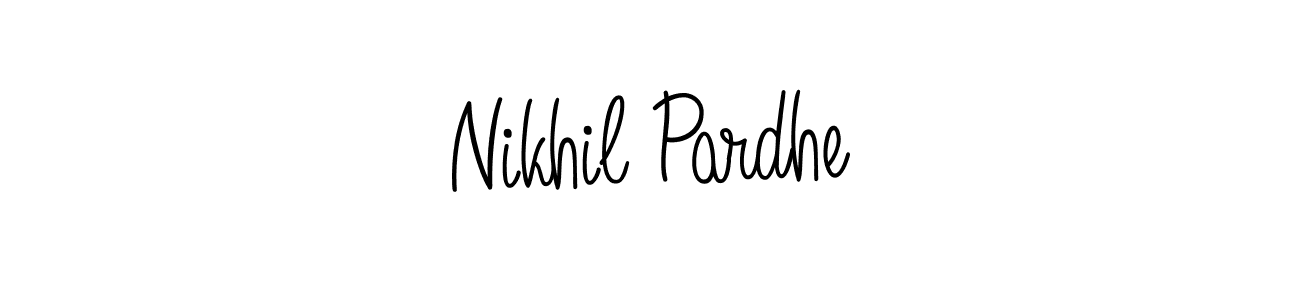 Similarly Angelique-Rose-font-FFP is the best handwritten signature design. Signature creator online .You can use it as an online autograph creator for name Nikhil Pardhe. Nikhil Pardhe signature style 5 images and pictures png