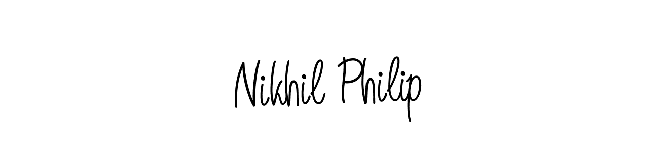 It looks lik you need a new signature style for name Nikhil Philip. Design unique handwritten (Angelique-Rose-font-FFP) signature with our free signature maker in just a few clicks. Nikhil Philip signature style 5 images and pictures png