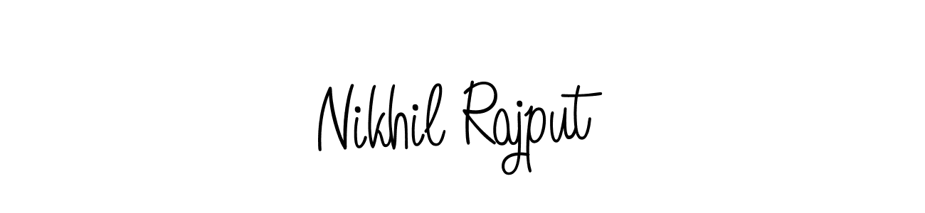 Here are the top 10 professional signature styles for the name Nikhil Rajput. These are the best autograph styles you can use for your name. Nikhil Rajput signature style 5 images and pictures png