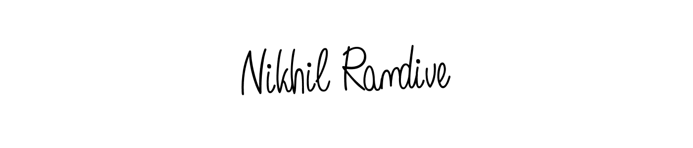 Also You can easily find your signature by using the search form. We will create Nikhil Randive name handwritten signature images for you free of cost using Angelique-Rose-font-FFP sign style. Nikhil Randive signature style 5 images and pictures png