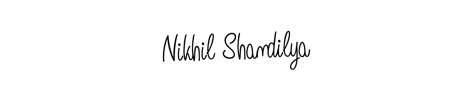 Check out images of Autograph of Nikhil Shandilya name. Actor Nikhil Shandilya Signature Style. Angelique-Rose-font-FFP is a professional sign style online. Nikhil Shandilya signature style 5 images and pictures png