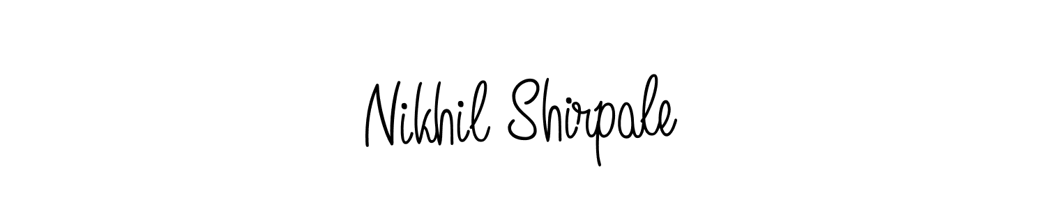 It looks lik you need a new signature style for name Nikhil Shirpale. Design unique handwritten (Angelique-Rose-font-FFP) signature with our free signature maker in just a few clicks. Nikhil Shirpale signature style 5 images and pictures png