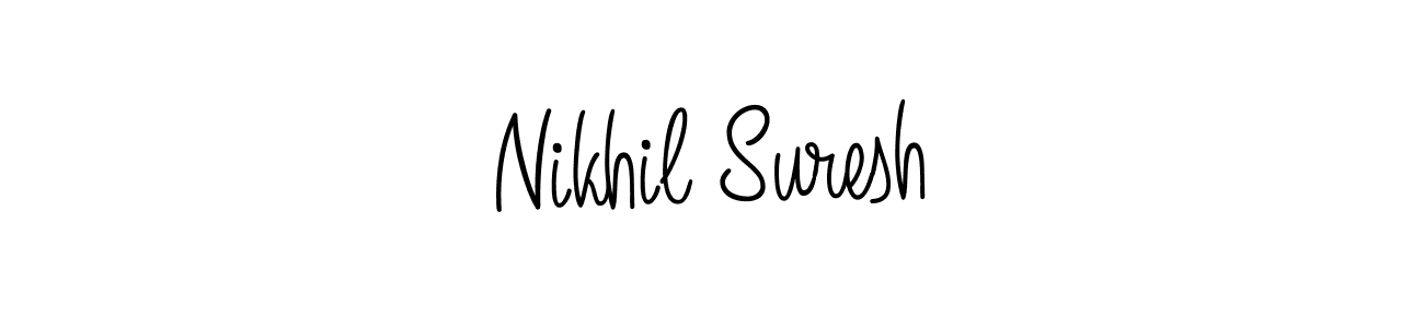 Once you've used our free online signature maker to create your best signature Angelique-Rose-font-FFP style, it's time to enjoy all of the benefits that Nikhil Suresh name signing documents. Nikhil Suresh signature style 5 images and pictures png