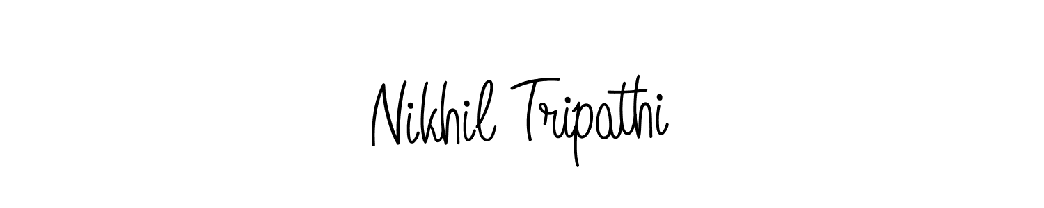 Once you've used our free online signature maker to create your best signature Angelique-Rose-font-FFP style, it's time to enjoy all of the benefits that Nikhil Tripathi name signing documents. Nikhil Tripathi signature style 5 images and pictures png