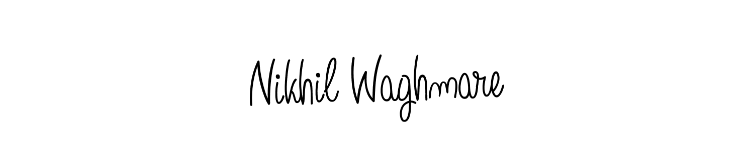 Make a short Nikhil Waghmare signature style. Manage your documents anywhere anytime using Angelique-Rose-font-FFP. Create and add eSignatures, submit forms, share and send files easily. Nikhil Waghmare signature style 5 images and pictures png