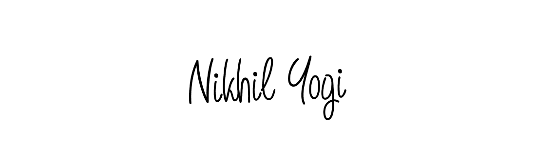 if you are searching for the best signature style for your name Nikhil Yogi. so please give up your signature search. here we have designed multiple signature styles  using Angelique-Rose-font-FFP. Nikhil Yogi signature style 5 images and pictures png