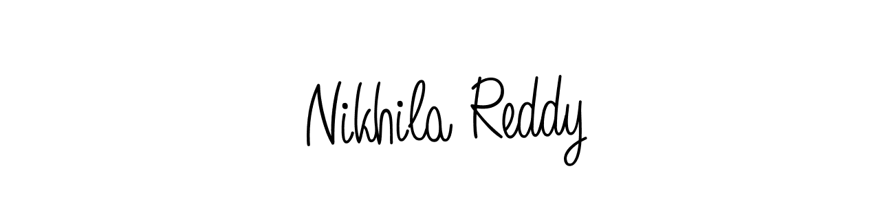 Angelique-Rose-font-FFP is a professional signature style that is perfect for those who want to add a touch of class to their signature. It is also a great choice for those who want to make their signature more unique. Get Nikhila Reddy name to fancy signature for free. Nikhila Reddy signature style 5 images and pictures png