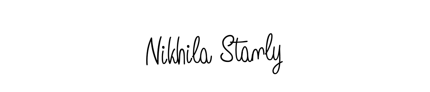 See photos of Nikhila Stanly official signature by Spectra . Check more albums & portfolios. Read reviews & check more about Angelique-Rose-font-FFP font. Nikhila Stanly signature style 5 images and pictures png